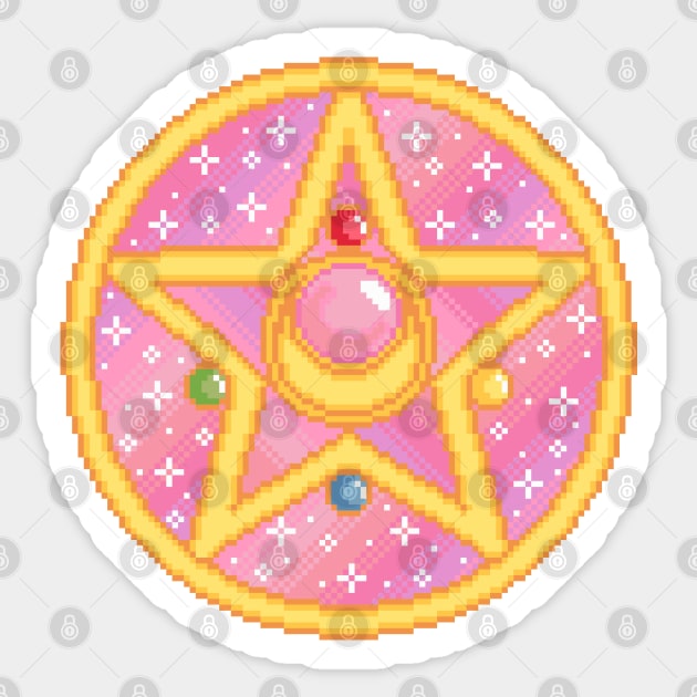 Crystal Star Pixel Art Sticker by AlleenasPixels